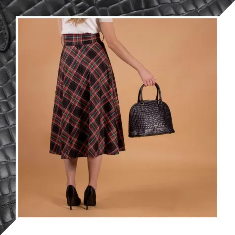 Bild: Maxwell-Scott stellt Croco-Kollektion vor