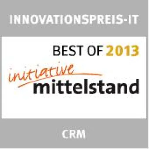 Bild: entergon zählt zu den BEST OF 2013 der Initiative Mittelstand