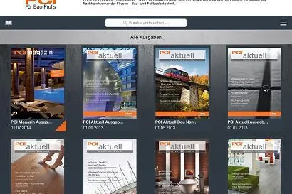 Bild: Magazin App von PCI: Lesestoff für unterwegs