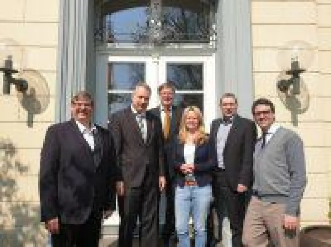 v.l.n.r.: Prof. Dr. R. Dreher, H.Leymann, R.Genderka, A.Erwin, MdL, S.Simmnacher, R.Stein,