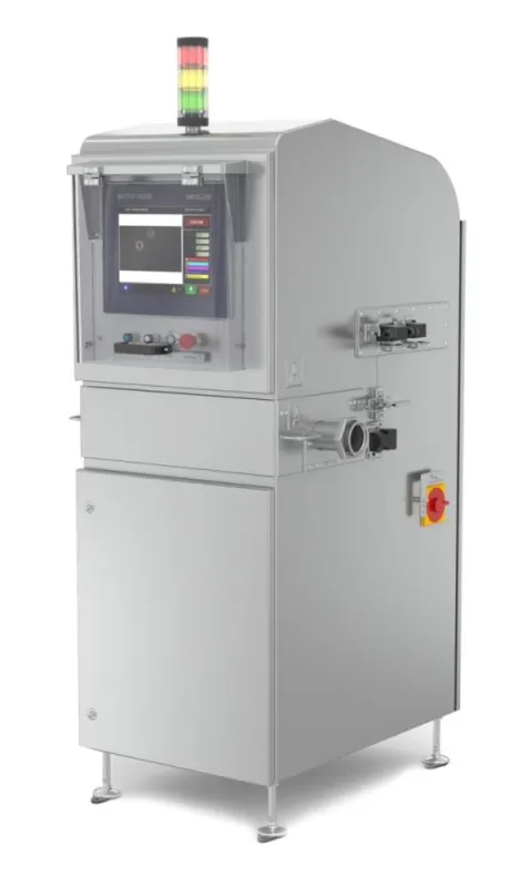 Das X38-Röntgeninspektionssystem bietet hohe Erkennungsempfindlichkeit bei pumpfähigen Produkten.