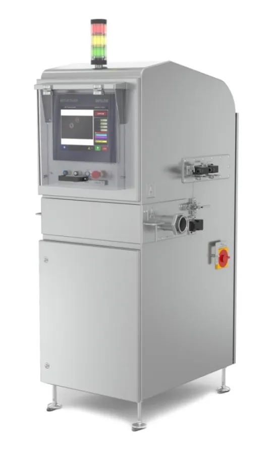 Das X38-Röntgeninspektionssystem bietet hohe Erkennungsempfindlichkeit bei pumpfähigen Produkten.