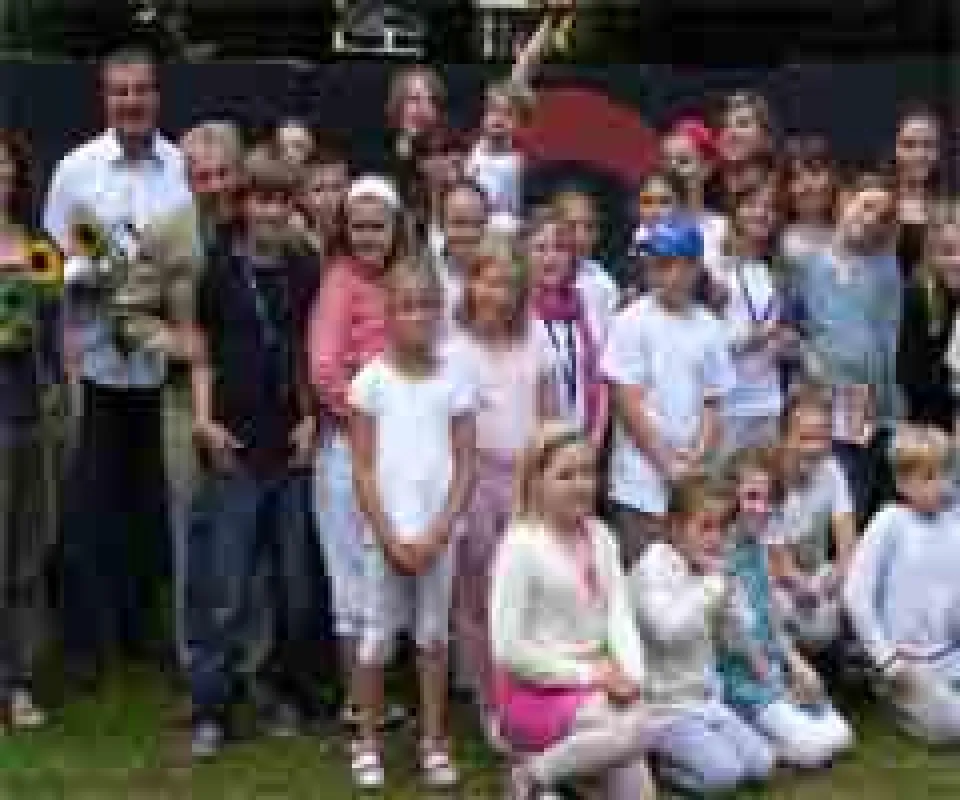 Kinder und Jugendliche aus dem LortzingClub