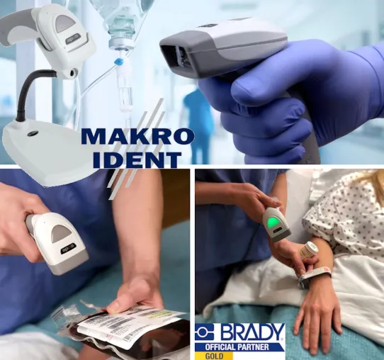 Bild: Barcode-Leser CR1500 - sichere Datenerfassung für Labore und Kliniken 