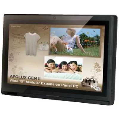 Bild: AFL2-W15A-N270 und AFL2-W15A-L325 - neuartige Panel PC mit einsetzbaren Modulen