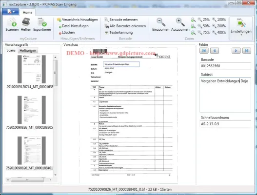rocCapture - Barcode Scantool komplett überarbeitet Bild: rocCapture - Barcode Scantool komplett überarbeitet