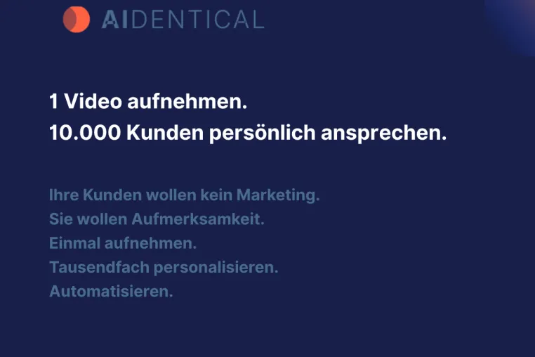 Bild: Warum 73% Ihrer Bestandskunden nicht wiederkommen - und wie KI Avatar-Videos das in 48 Stunden ändern