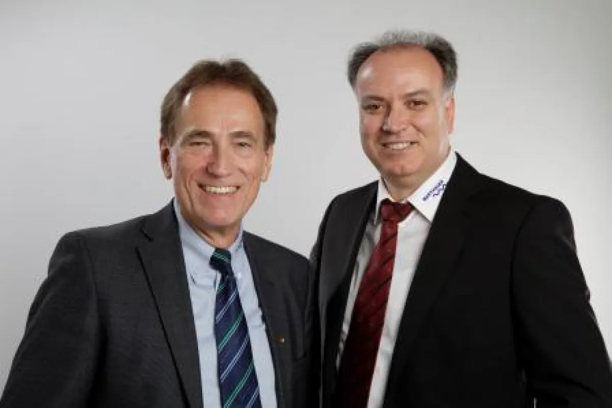 Erweiterte Geschäftsführung: J. Barthauer (li.) und A. Saad (re.)