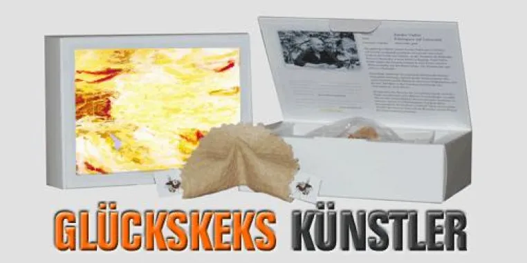 Glückskeks-Manufaktur bietet jetzt limitierte Künstler-Edition Bild: Glückskeks-Manufaktur bietet jetzt limitierte Künstler-Edition
