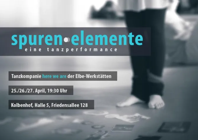 Bild: Premiere der Tanzperformance "spuren.elemente" in Hamburg