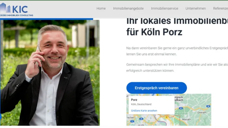 Bild: Immobilienmakler Köln Porz: KIC Immobilien ist Ihr vertrauenswürdiger Partner für Immobilien