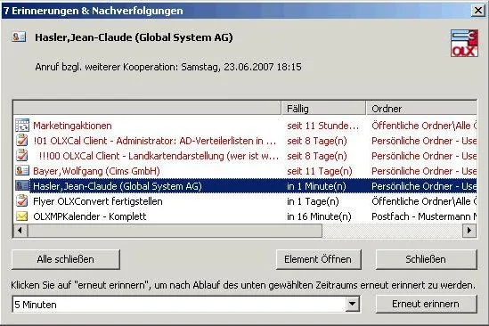 Barrierefreie Wiedervorlagen mit Outlook Bild: Barrierefreie Wiedervorlagen mit Outlook