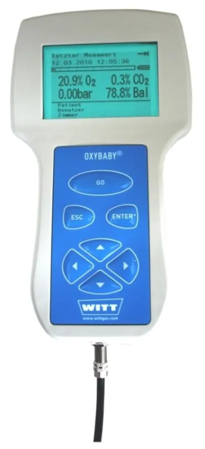 OXYBABY med - zur Kontrolle medizinischer Gase