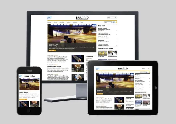 Bild: SAP.info auf allen Geräten