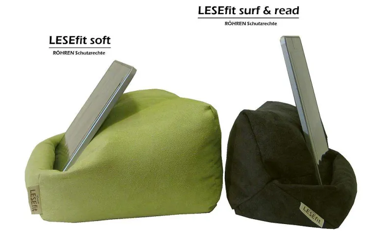 Der „LESEfit soft“ begeistert die Sofa-Surfer. Jetzt bekommt das Tablet Kissen einen kleinen Bruder Bild: Der „LESEfit soft“ begeistert die Sofa-Surfer. Jetzt bekommt das Tablet Kissen einen kleinen Bruder