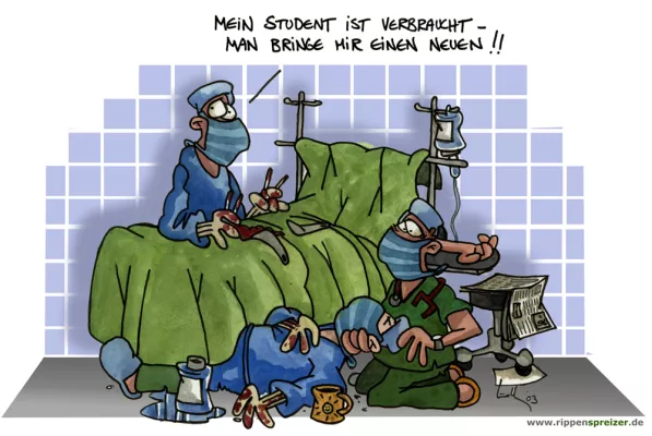 Bild: Praktische Ausbildung mit Bestnoten