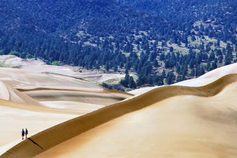 Bild: Great Sand Dunes Nationalpark – Wie ein Ozean aus Sand