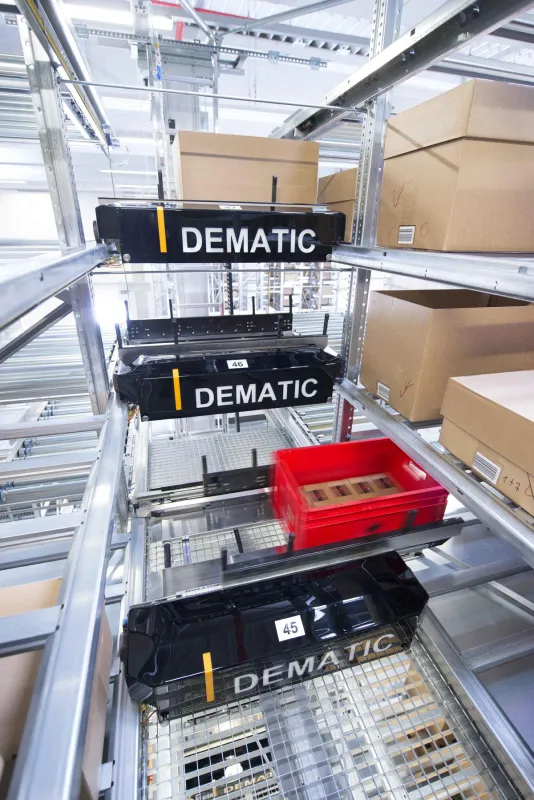 Das Dematic Multishuttle gilt als der Treiber der Digitalisierung. (Foto: Dematic)