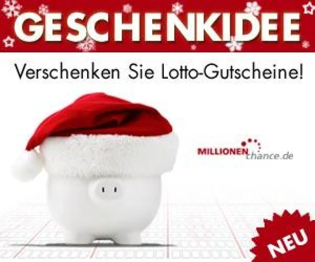 Lotto-Geschenkgutschein von MILLIONENchance.de