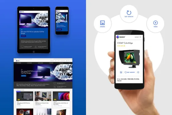 Bild: EIZO setzt auf nutzerzentrierte Strategie beim neuen Online-Auftritt durch reality bytes
