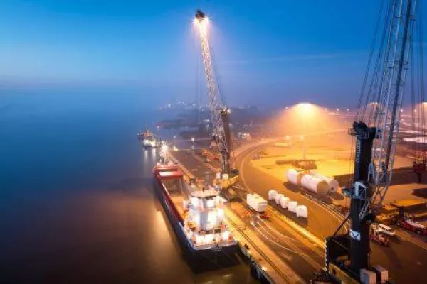 Bild: Beleuchtungsprojekt im Hafen liefert erste Zwischenergebnisse