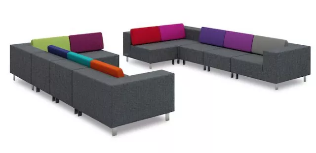 Funktional ohne Einschränkung: Akustik-Sitzmöbel 90deegree besteht Brandprüfung Bild: Funktional ohne Einschränkung: Akustik-Sitzmöbel 90deegree besteht Brandprüfung