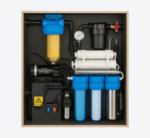 Bild: Winteraktion:  20% Winterrabatt auf alle Wasserfilterkomplettsysteme