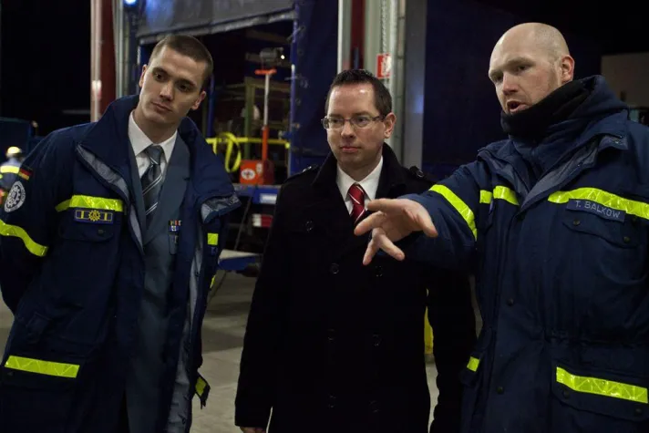 Bild: Bürgermeister zu Besuch