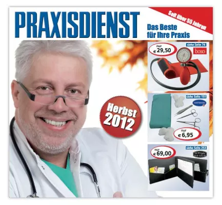Bild: Der neue Praxisdienst Herbst-Katalog 2012 ist da