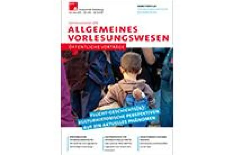 Allgemeines Vorlesungswesen der Universität Hamburg startet im April mit 32 öffentlichen Vorlesungen Bild: Allgemeines Vorlesungswesen der Universität Hamburg startet im April mit 32 öffentlichen Vorlesungen