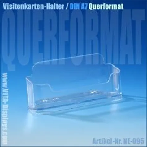 Bild: Visitenkartenhalter von VITAdisplays® jetzt in unterschiedlichen Farben