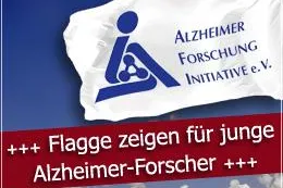 Bild: „Flagge zeigen“ – Für Aufschwung sorgen in der Alzheimer-Forschung