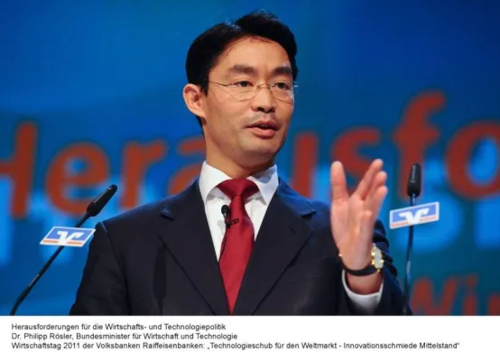 Bild: Wirtschaftstag der Volksbanken Raiffeisenbanken 2011: Vom Euro bis zu erneuerbaren Energien