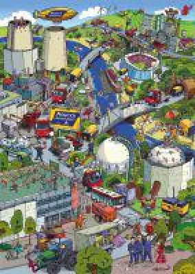 Bild: Wimmelbilder für Unternehmen gestaltet die Synova Werbeagentur