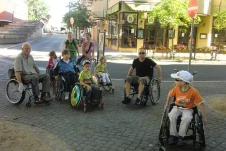 Bild: Lebenspraktisches Training der Kinderrolligruppe