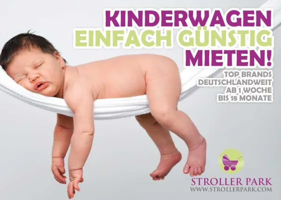 Bild: STROLLER PARK startet einzigartigen Kinderwagenverleih: deutschlandweit Kinderwagen einfach günstig mieten