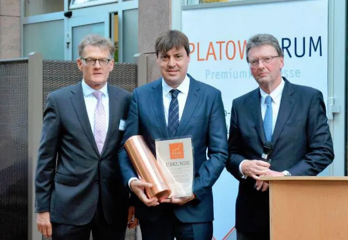 Bild: PROJECT Investment mit Platow Immobilien Award ausgezeichnet
