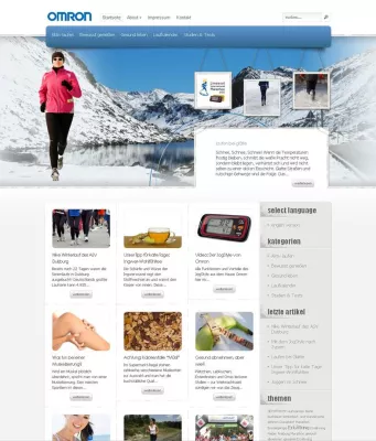 Bild: Omron Healthcare präsentiert neuen Online-Blog