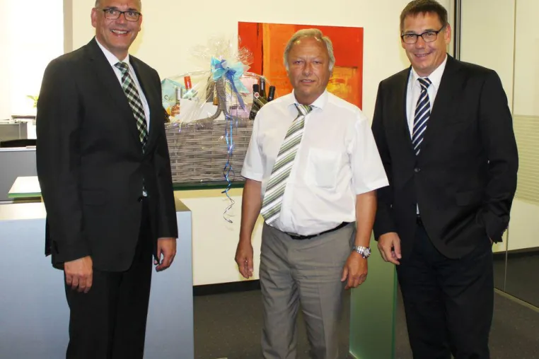 Bild: 49 Jahre bei der Volksbank