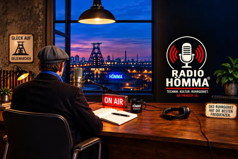 Radio Hömma: Mit Pottbrille auf Technik und Kultur Bild: Radio Hömma: Mit Pottbrille auf Technik und Kultur