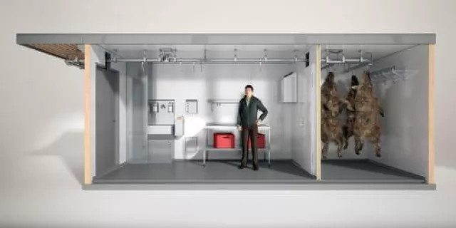 Produktneuheit: Wildsammel- und Zerwirkraummodul Bild: Produktneuheit: Wildsammel- und Zerwirkraummodul