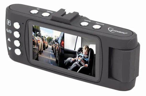 Augen im Hinterkopf: Die GEMBIRD DCAM-006 Dashcam sorgt für den Überblick Bild: Augen im Hinterkopf: Die GEMBIRD DCAM-006 Dashcam sorgt für den Überblick