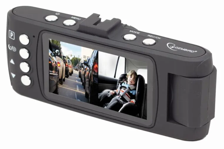 Augen im Hinterkopf: Die GEMBIRD DCAM-006 Dashcam sorgt für den Überblick Bild: Augen im Hinterkopf: Die GEMBIRD DCAM-006 Dashcam sorgt für den Überblick