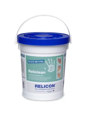 Mankiewicz Resins führt ab sofort die Handreinigungstücher Reliclean der bewährten Marke RELICON® im Programm Bild: Mankiewicz Resins führt ab sofort die Handreinigungstücher Reliclean der bewährten Marke RELICON® im Programm