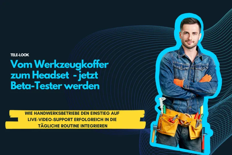 Bild: Live-Video-Support im SHK-Handwerk: Beta-Tester gesucht