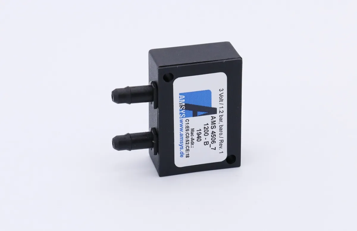 AMS 4506 – Drucktransmitter mit Bluetooth 5.1 Signal (© AMSYS GmbH & Co. KG)
