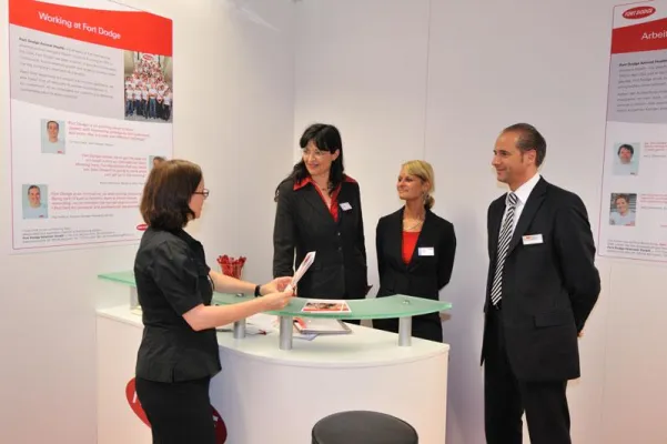 Bild: Großer Erfolg für die Fort Dodge Veterinär GmbH auf Personalmesse