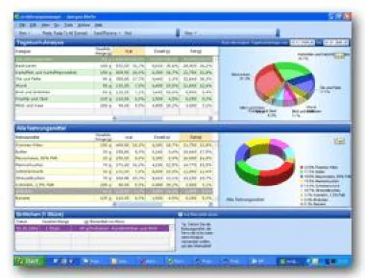 Bild: Der Computer hilft beim Abnehmen - mit der Software "ernährungsmanager"
