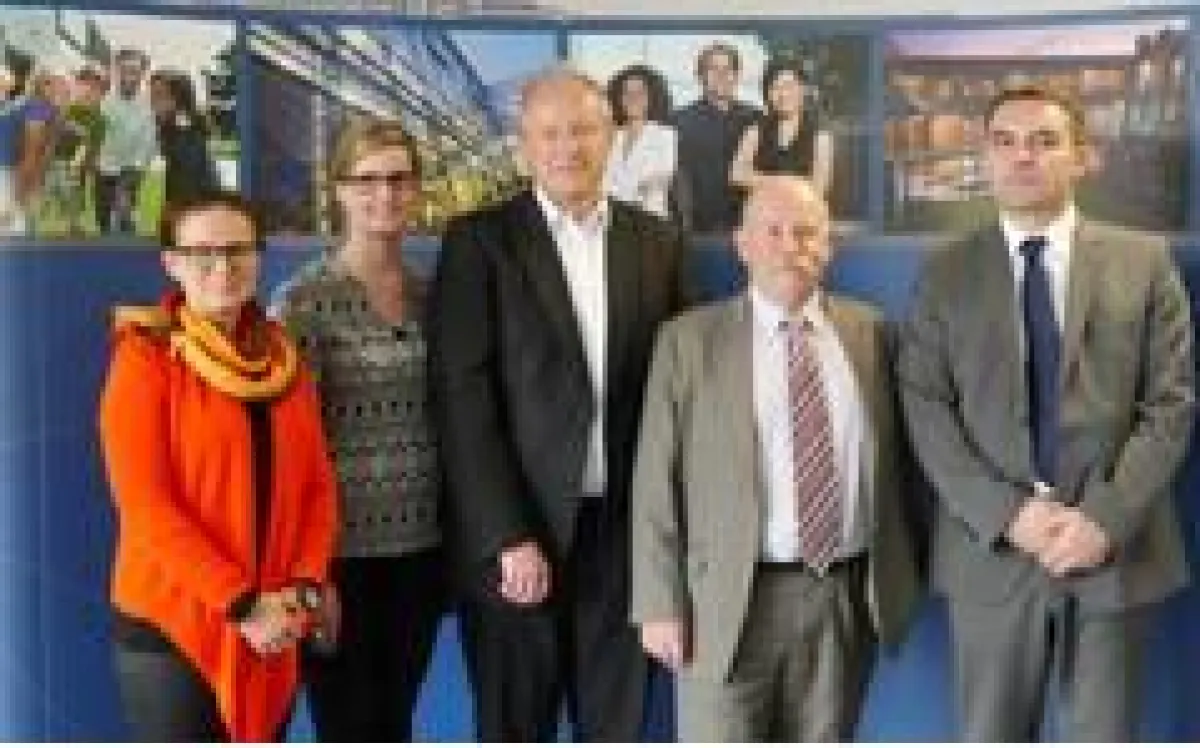 Prof. Anu Santala, Carolien van der Hulst, Prof. Dr. Hermann Laßleben, Prof. Joe Daly, Prof. Meter