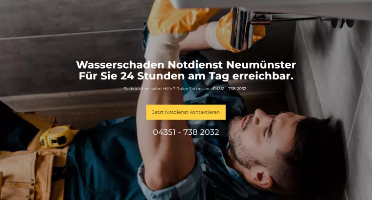 Wasserschaden Leckageortung - Neumünster Bild: Wasserschaden Leckageortung - Neumünster